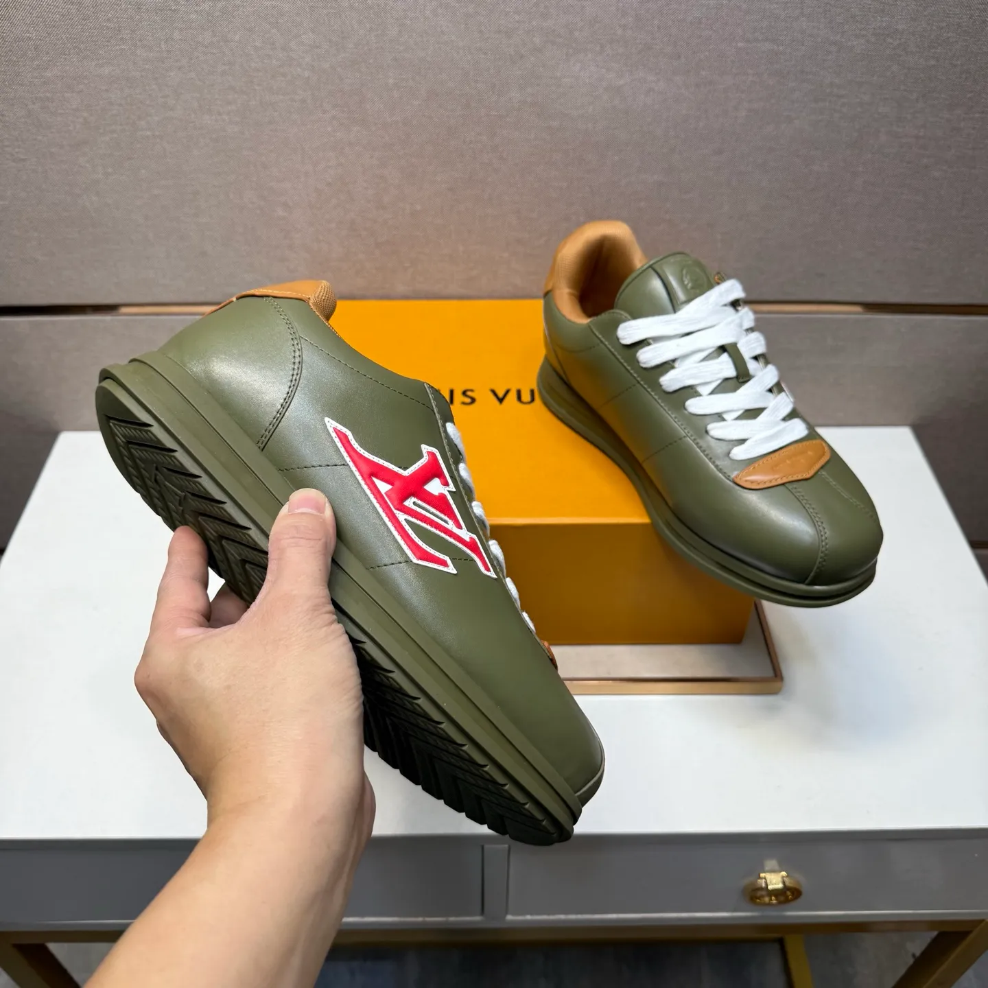 Men's men's shoes 💰pp560 [LV～] Men's casual shoes 2025z cabinet sales simultaneously 🔶Size: 38-44 #️⃣ 🔷6 colors🔜The upper is made of multi-material splicing➕Mesh lining, comfortable and breathable, sole: original comfortable and wear-resistant outsole, ⚠️real thing📱photographed🎬real thing is better📢📢📢